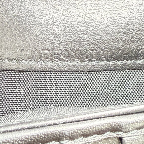 $1295 Authentic CHRISTIAN DIOR Made in ITALY Unisex Blue Bifold Long Wallet - Picture 8 of 13